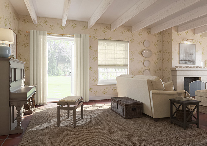 Pescara Voile, Latte - Made to Measure Curtains - Image 8